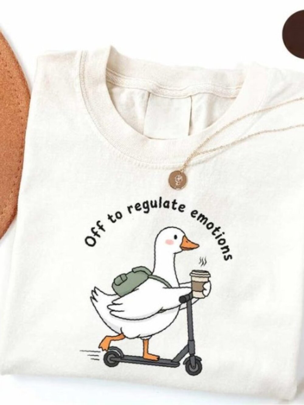 Off To Regulate Emotions Shirt, Funny Mental Health Teacher Tee - Picture 1 of 3
